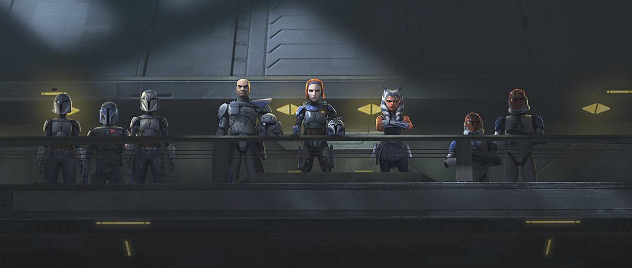 Ahsoka ve Cumhuriyet güçleri, Star Wars: The Clone Wars yedinci ve final se...